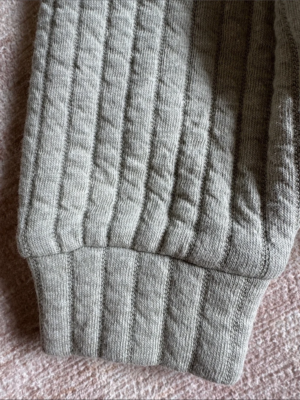 GAP Baby Sage Green Quilted 2 Piece Hoodie and Pants Set NWT 3-6M